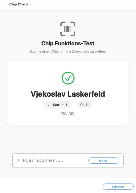 Hardware und Chip Test